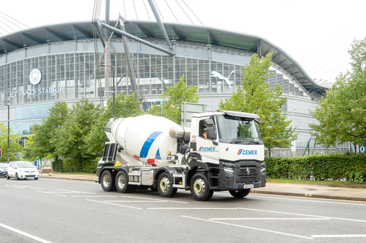 Medidas de un camión hormigonera